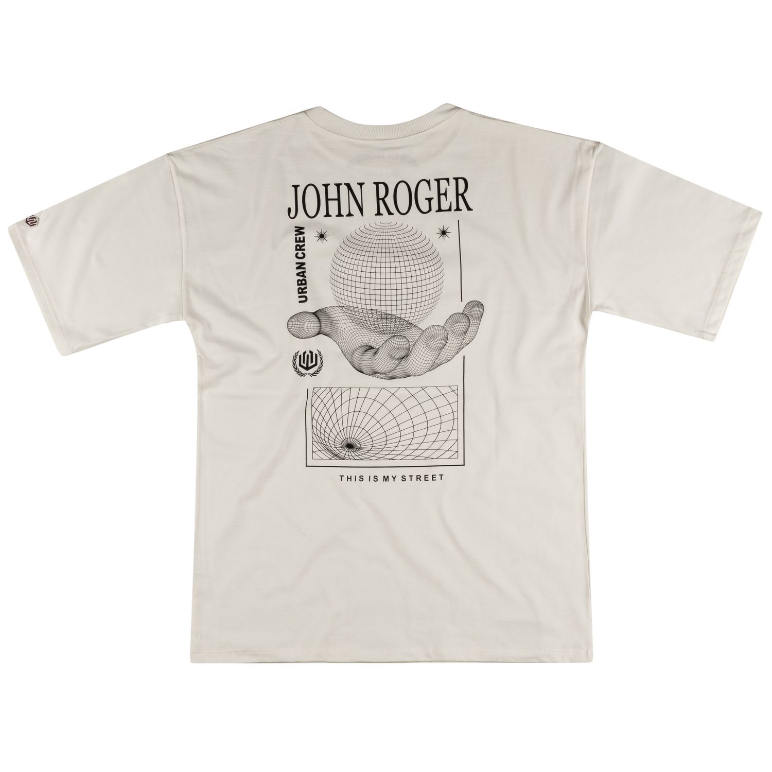 CAMISETA  MALHÃO FIRE WORLD - OFF WHITE