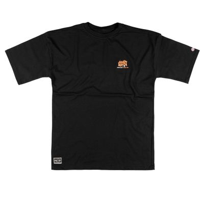 CAMISETA  MALHÃO MASCULINA WAVES - PRETO