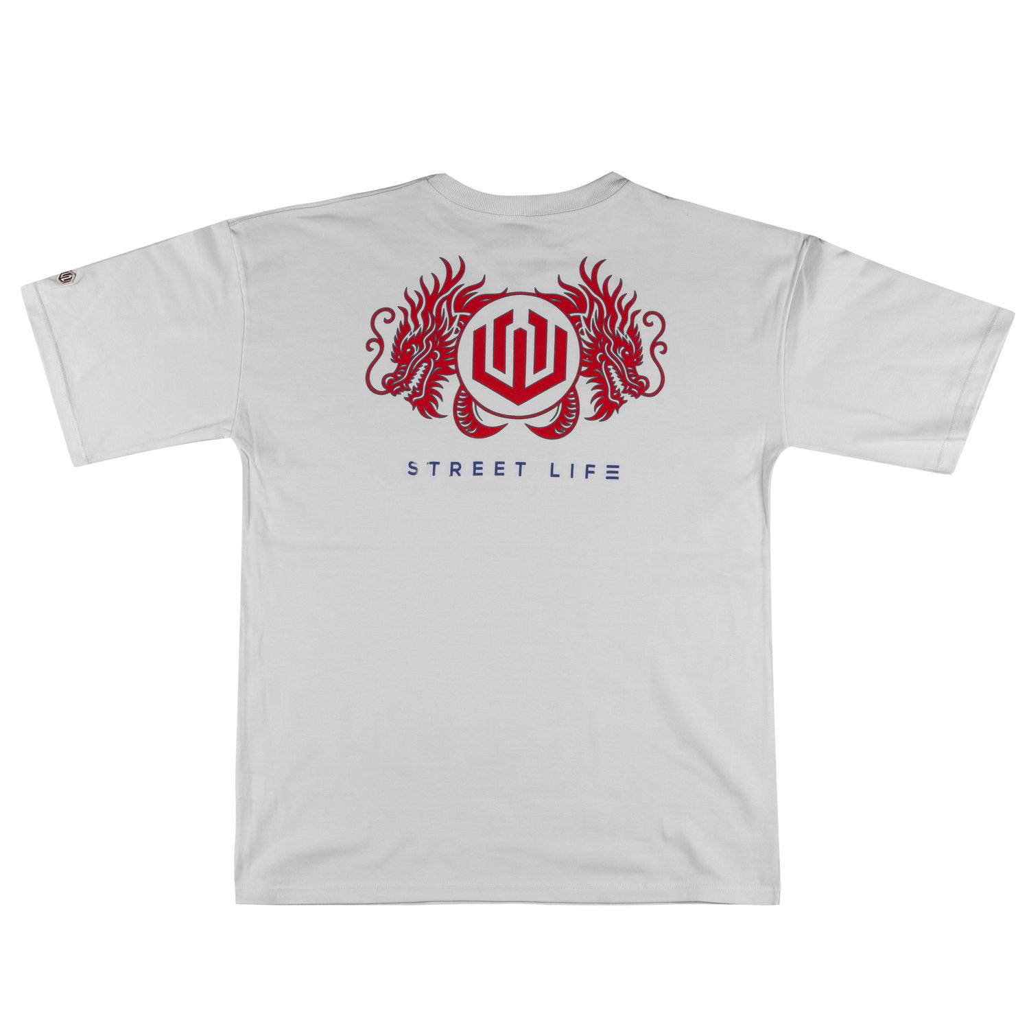 CAMISETA  MALHÃO DRAGON  - BRANCO