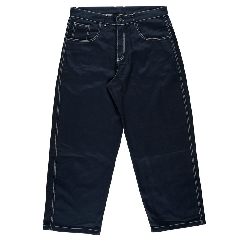 CALÇA JEANS OVERSIZE CÓZ - MARINHO
