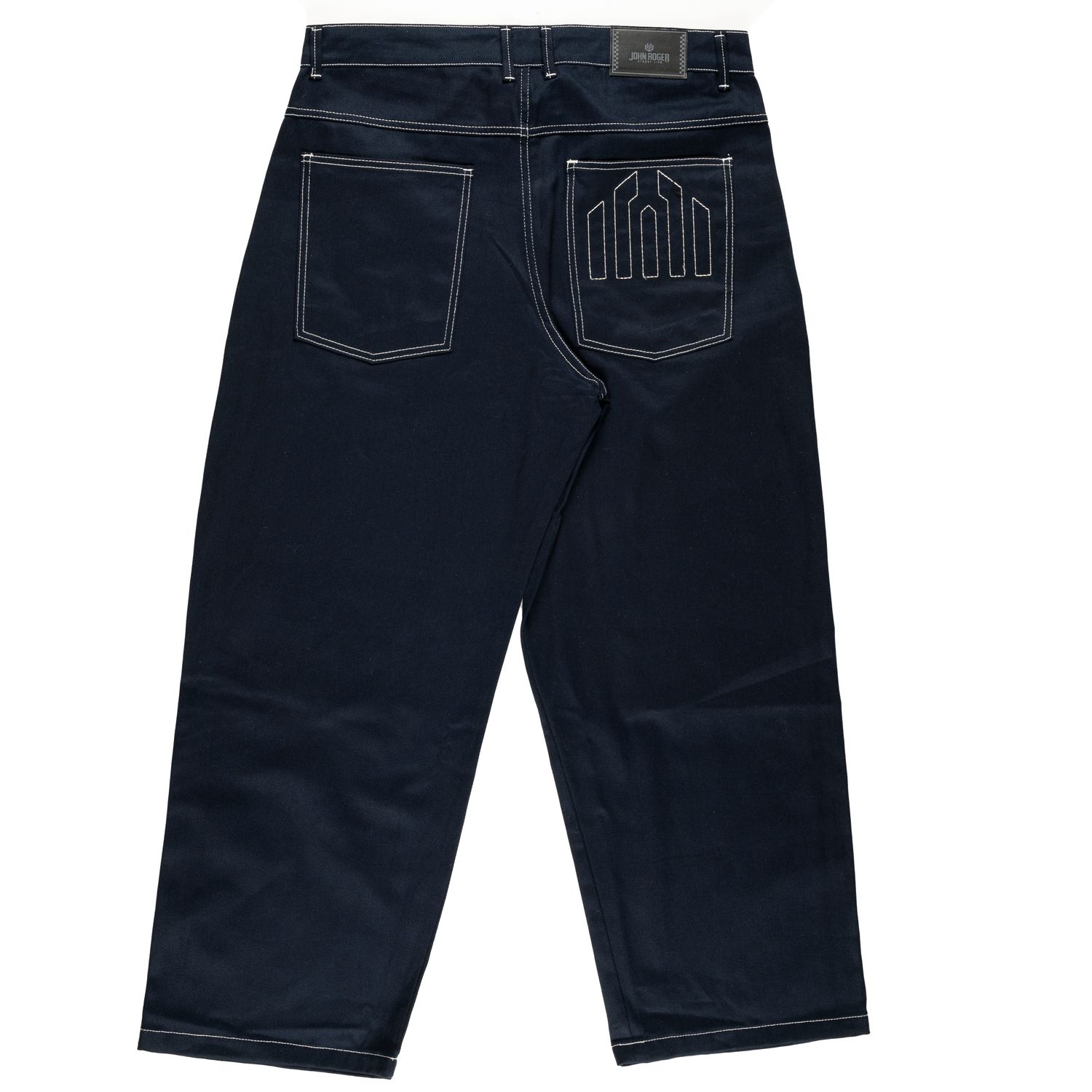 CALÇA BAGGY JEANS CÓZ OVERSIZED - MARINHO