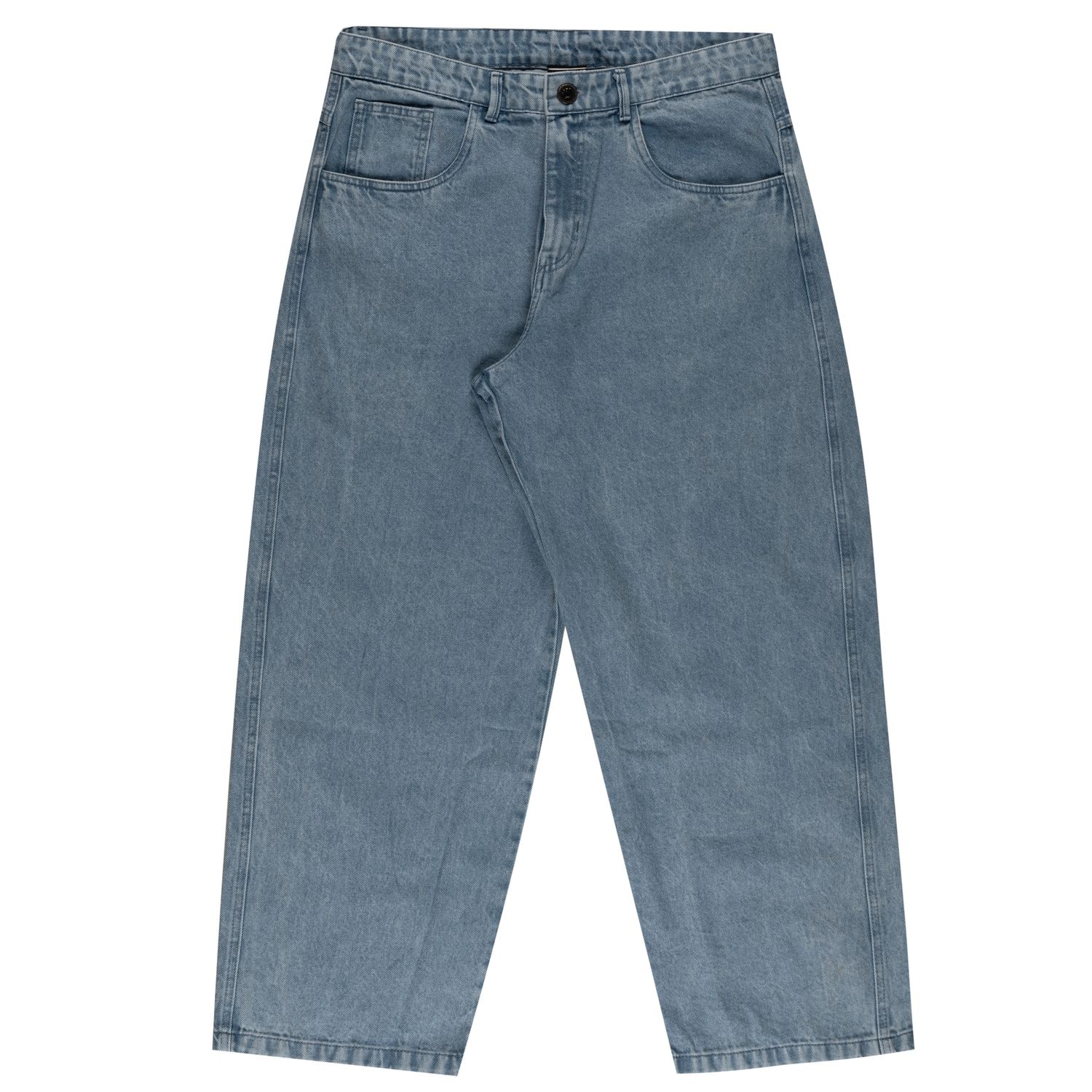 CALÇA JEANS OVERSIZE CÓZ - DELAVE MARMORIZADA