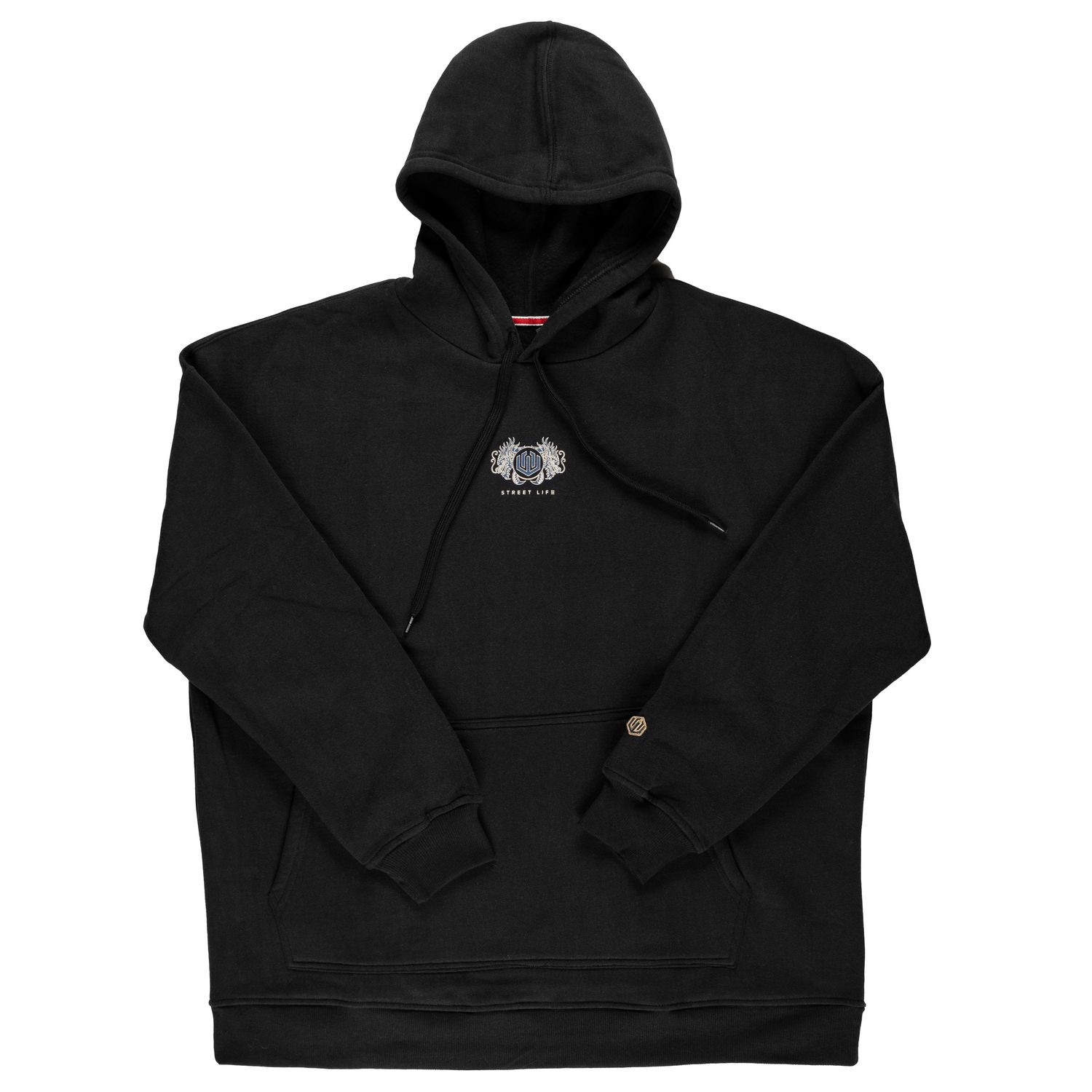 MOLETON  OMBRO CAIDO PEACH TOUCH  DRAGON - PRETO
