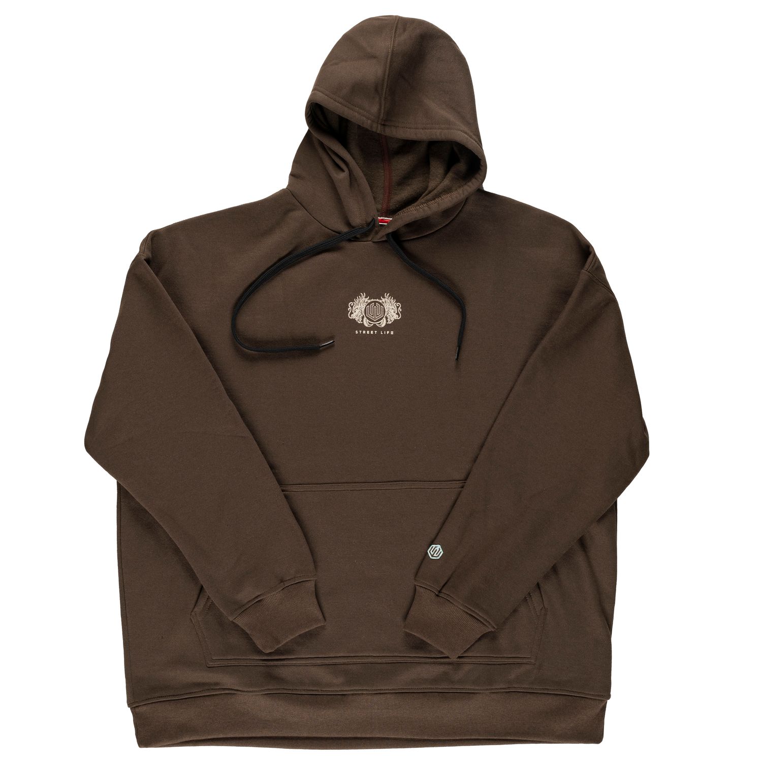 MOLETON  PEACH TOUCH OMBRO CAIDO  DRAGON - MARROM