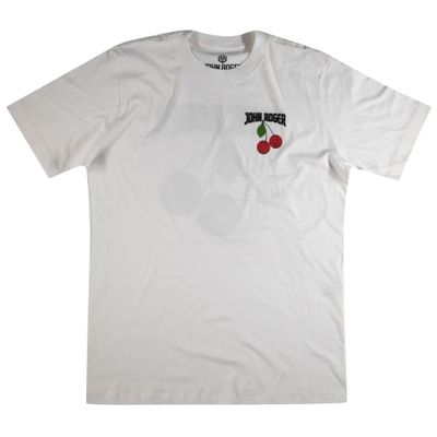 CAMISETA MASCULINA JOHN ROGER BASKETBALL CHERRY - OFF WHITE