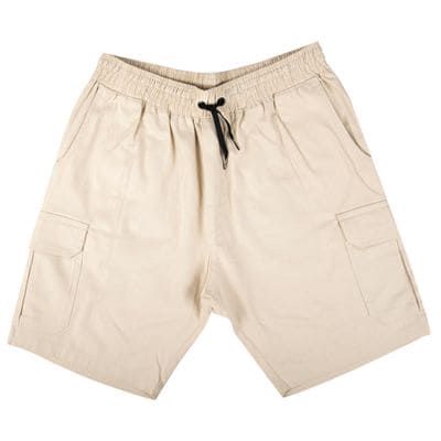 BERMUDA BAGGY SARJA CARGO JOHN ROGER - AREIA