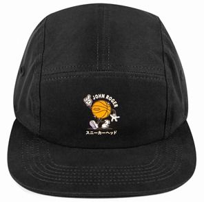 BONÉ FIVE PANEL POLIAMIDA JOHN ROGER - PRETO