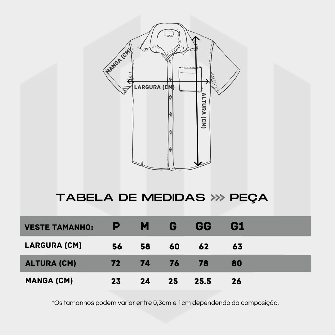 CAMISA OVER TRICOLINE JOHN ROGER - LISTRADO
