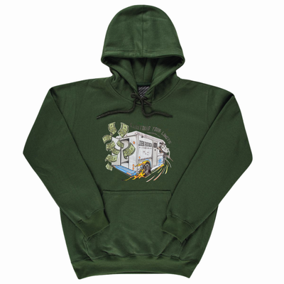 MOLETOM CANGURU EXCEEDING YOUR LIMITS - VERDE