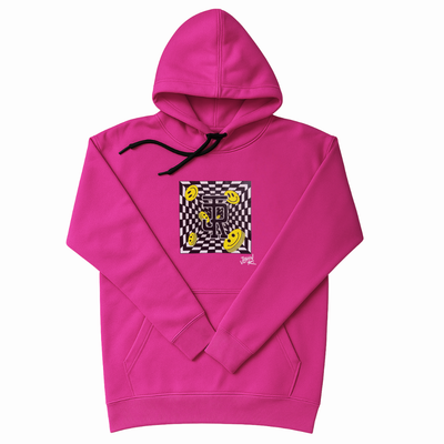 MOLETOM CANGURU OPTICAL SMILE - ROSA PINK