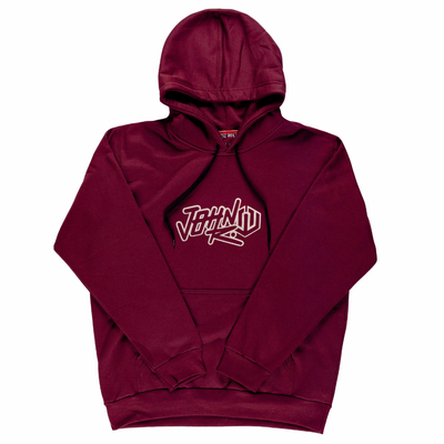 MOLETOM CANGURU LOGO REFLETIVA - BORDO
