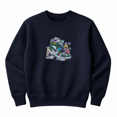 MOLETOM CARECA MASCULINO THE PROCESS FLEECE - MARINHO