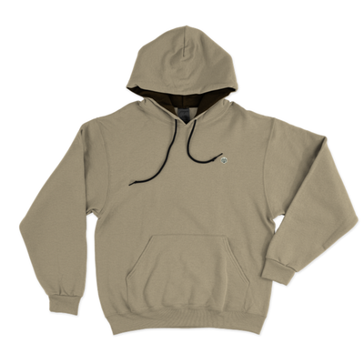 MOLETOM JUVENIL LOGO BASIC - BEGE