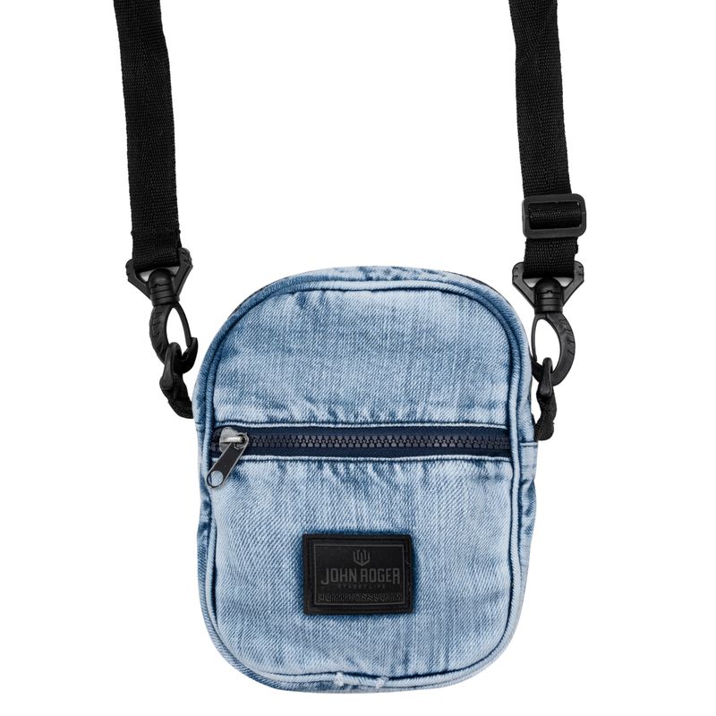 SHOULDER BAG JOHN ROGER HEMP JEANS - AZUL CLARO