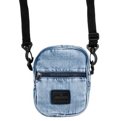 SHOULDER BAG JOHN ROGER HEMP JEANS - AZUL CLARO