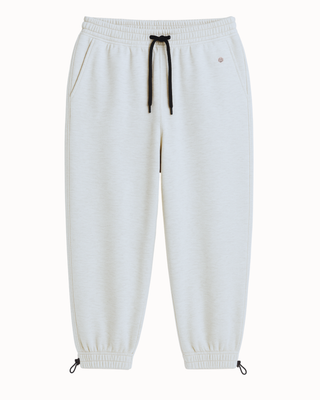 CALÇA MOLETOM JOGGER BASICA JOHN ROGER - OFF WHITE
