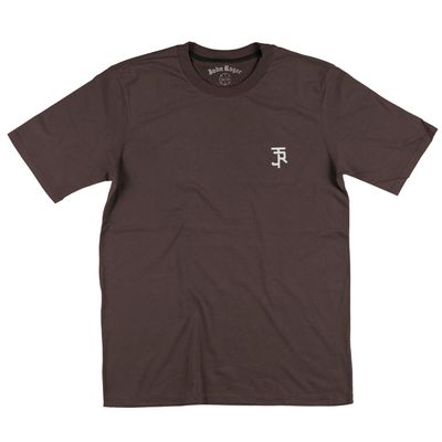 CAMISETA COTTON LOGO JR - MARROM