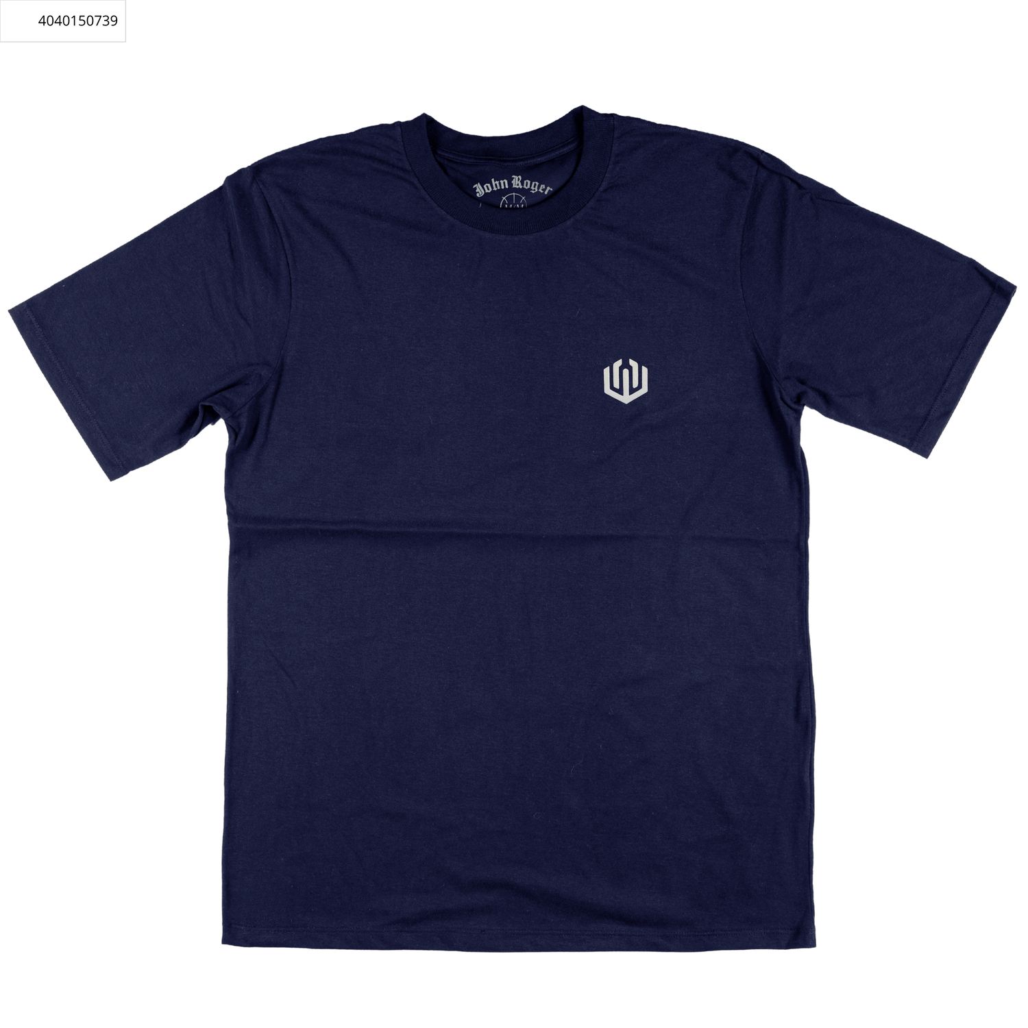 CAMISETA COTTON LOGO OFICIAL - AZUL MARINHO