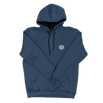 MOLETOM CANGURU LOGO OFICIAL - AZUL MARINHO