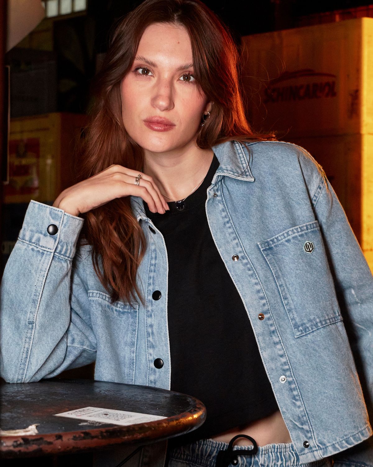 JAQUETA 5 POCKETS FEMININO JEANS 10 OZ - DELAVE