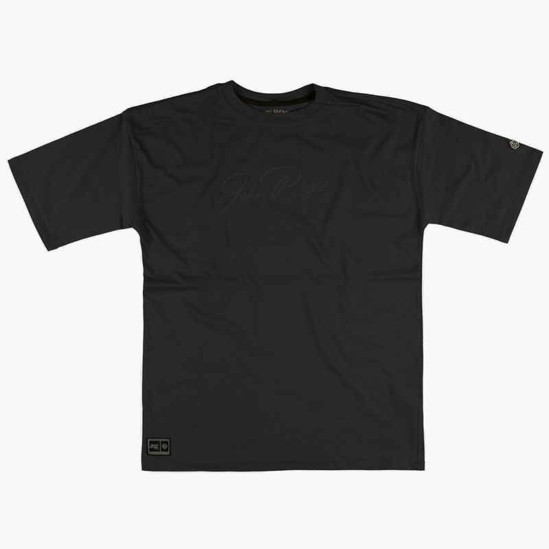 CAMISETA MALHÃO PUFF - PRETO