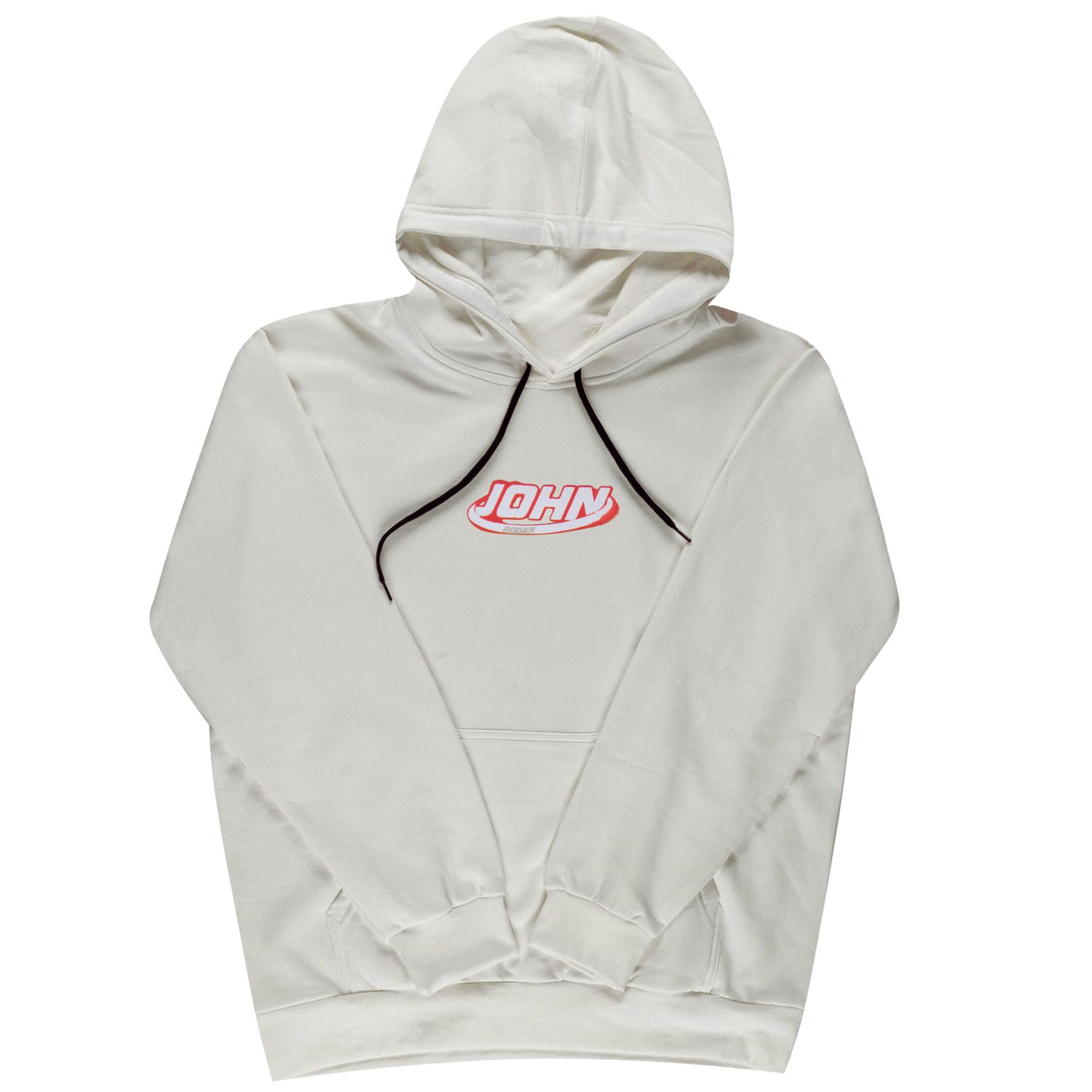 MOLETOM CANGURU JOHN ROGER Y2K  - OFF WHITE