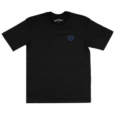 CAMISETA BASIC LIGTH JOHN ROGER MAP - PRETO