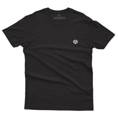 CAMISETA BASIC LIGTH LOGO OFICIAL BIG - PRETO