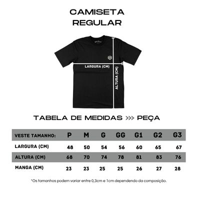 CAMISETA BASIC LIGTH EFFECT BIG - OFF WHITE