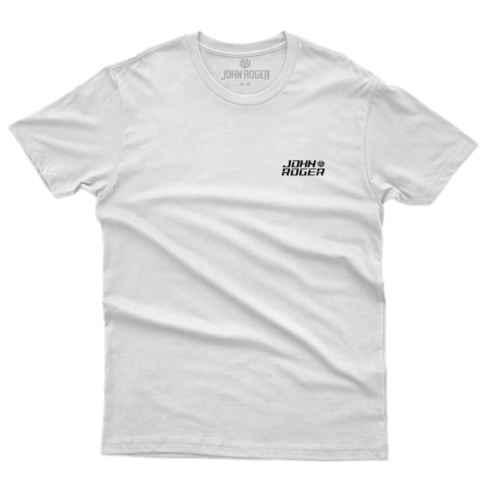 CAMISETA BASIC LIGTH LOGO II BIG  - BRANCO