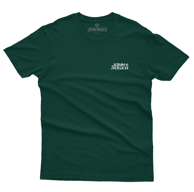 CAMISETA BASIC LIGTH LOGO II  - VERDE FLORESTA