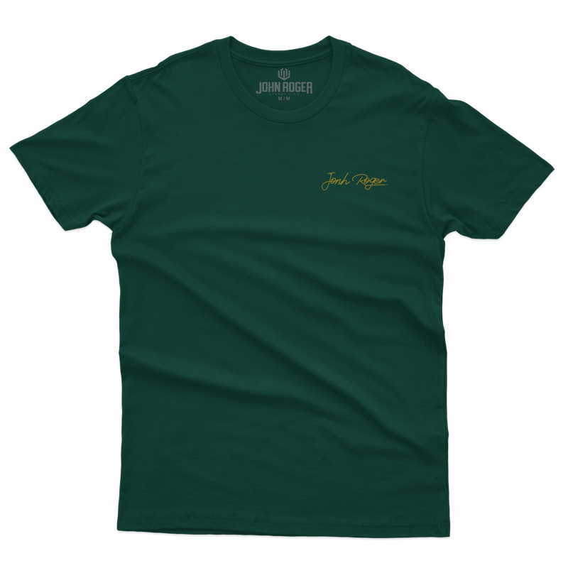 CAMISETA BASIC LIGTH SIGNATURE - VERDE FLORESTA