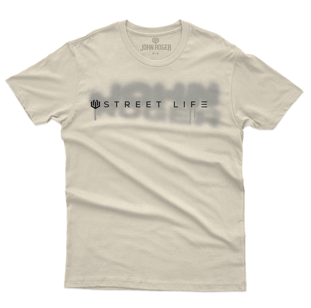 CAMISETA BASIC LIGTH EFFECT BIG - OFF WHITE