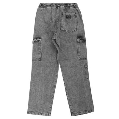 CALÇA CARGO JEANS NEW POCKETS JOHN ROGER - BLACK MARMORIZADO