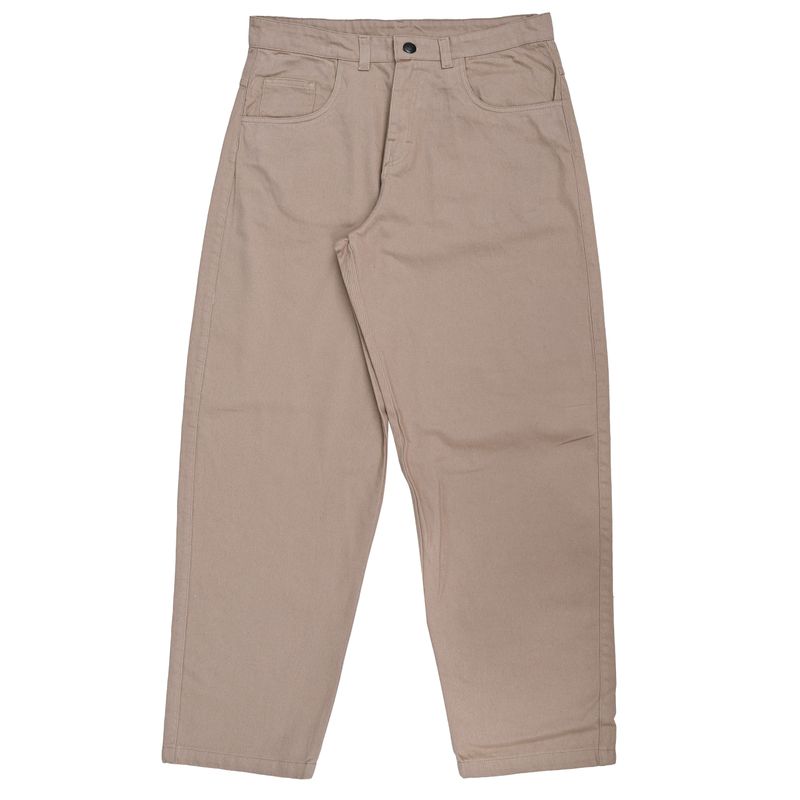 CALÇA BAGGY CÓZ SARJA JOHN ROGER - BEGE