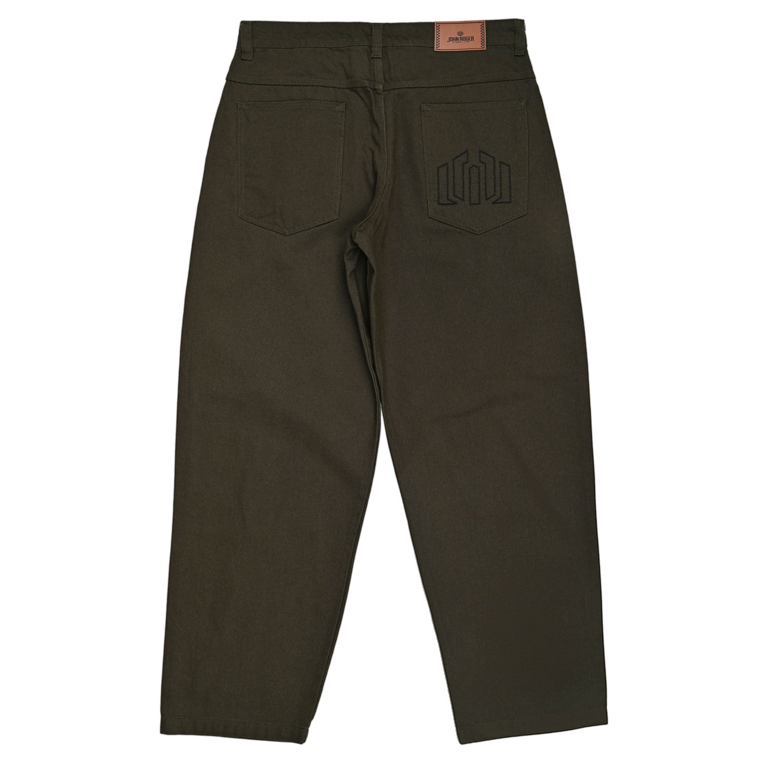 CALÇA BAGGY CÓZ SARJA JOHN ROGER - VERDE