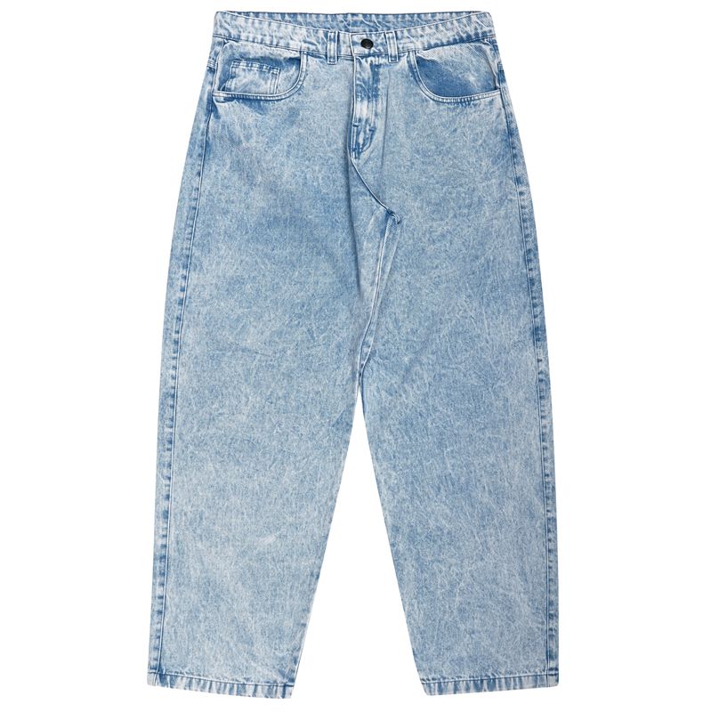 CALÇA BAGGY COZ JEANS JOHN ROGER - DELAVE MARMORIZADO