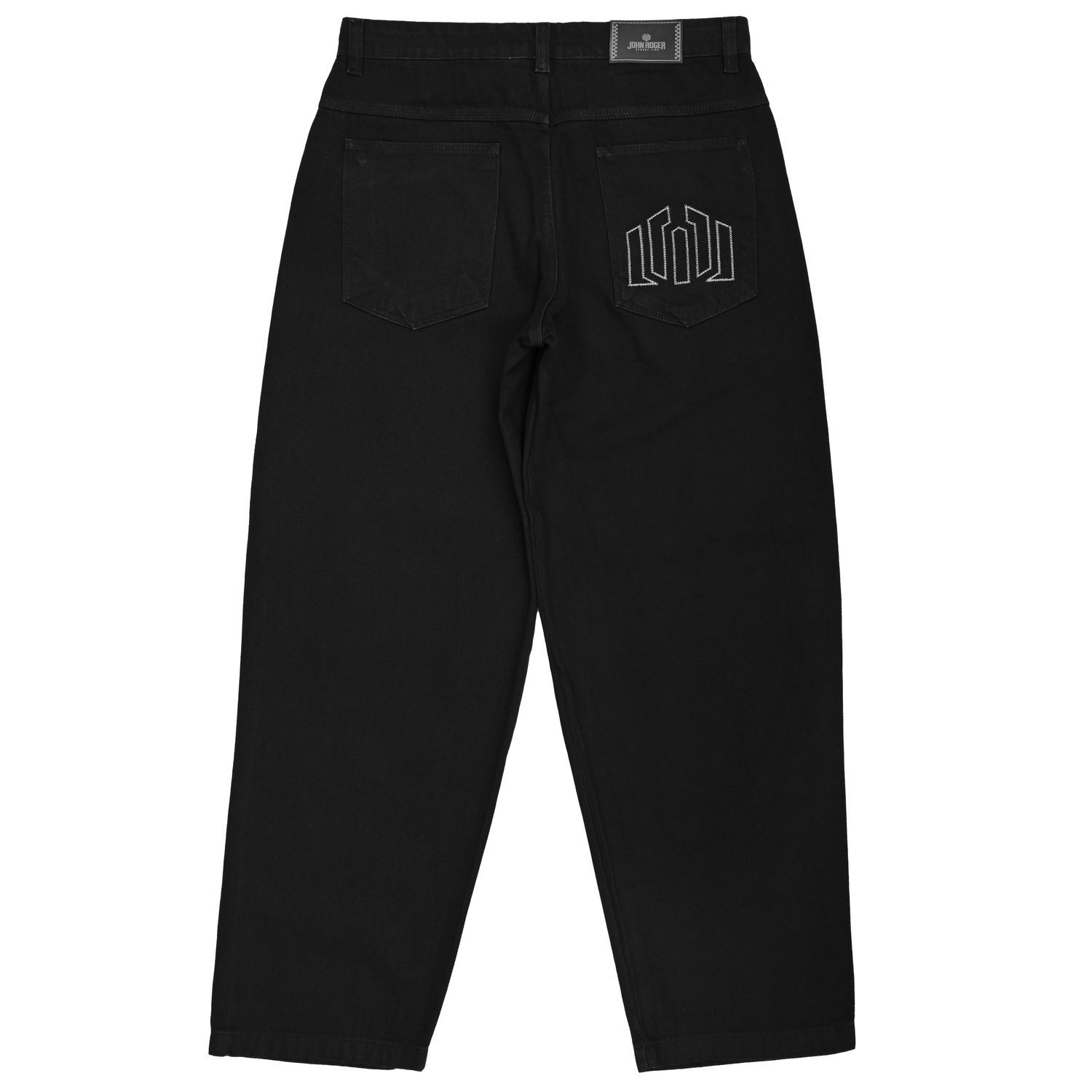 CALÇA BAGGY JEANS CÓZ OVERSIZED - PRETO