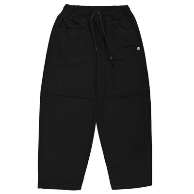 CALÇA BAGGY ELASTICO SARJA JOHN ROGER - PRETO