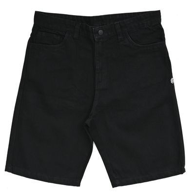 BERMUDA JORTS JEANS PATCH JOHN ROGER - BLACK