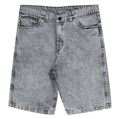 BERMUDA JORTS JEANS JOHN ROGER - BLACK MARMORIZADO
