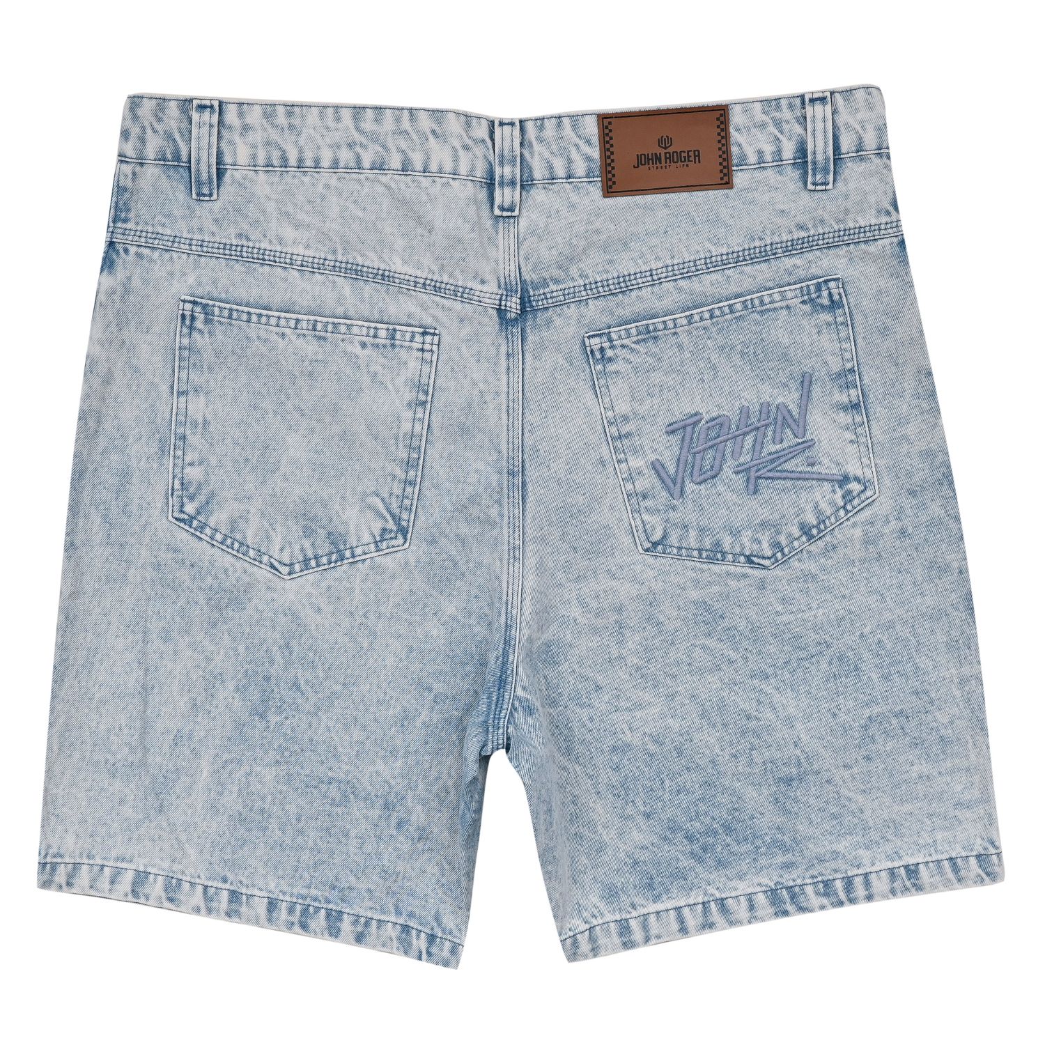 BERMUDA JEANS COZ 5 POCKETS JOHN ROGER - DELAVE