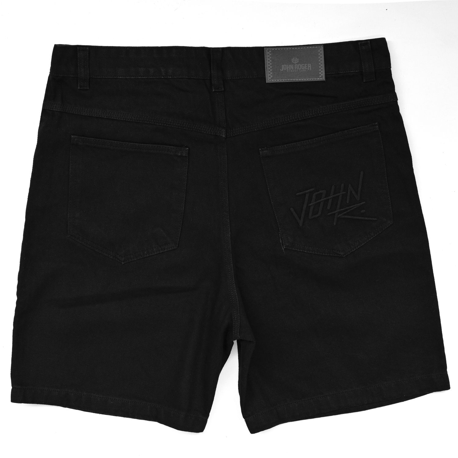 BERMUDA SARJA COZ 5 POCKETS JOHN ROGER - PRETO