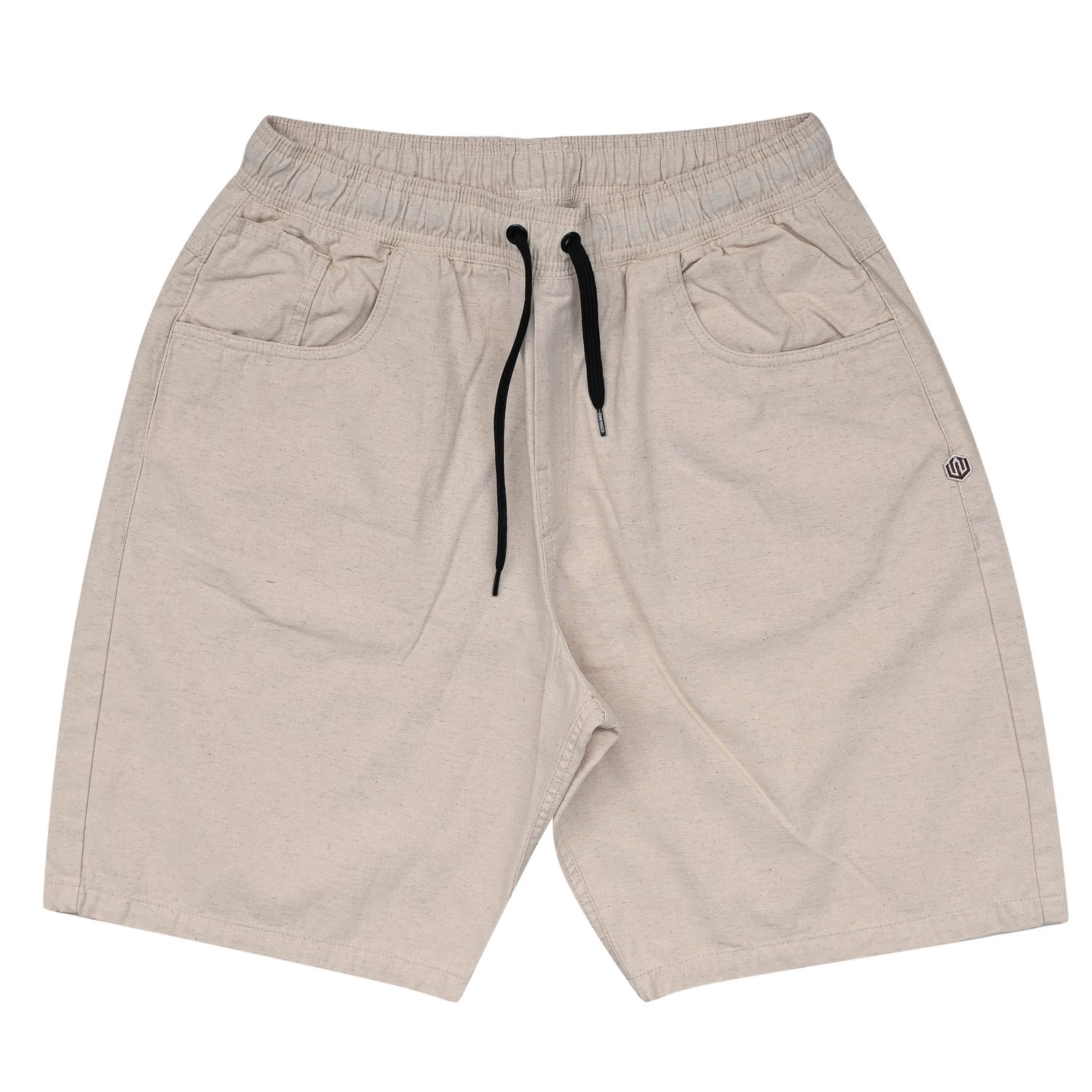 BERMUDA LINHO 5 POCKETS OVER ELASTICO JOHN ROGER - AREIA