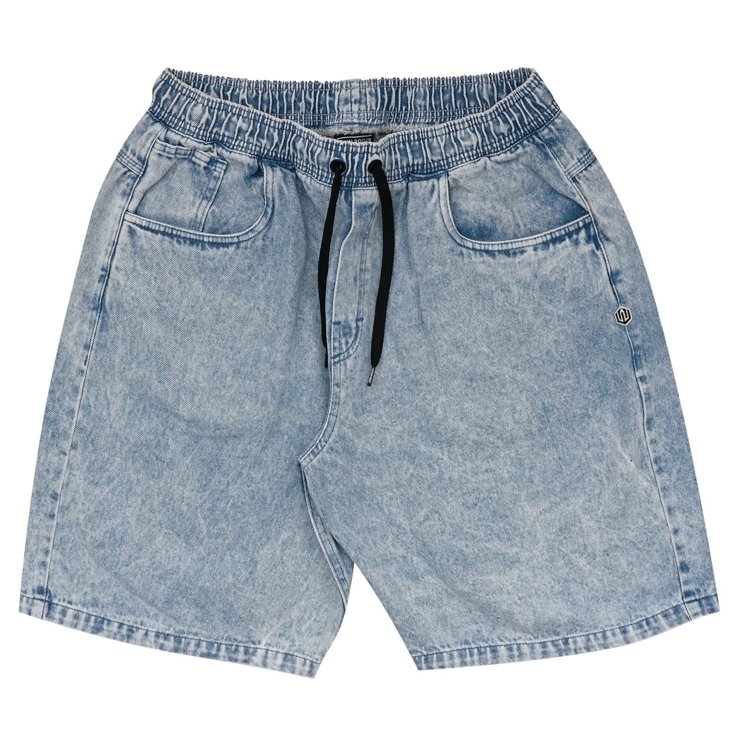 BERMUDA JEANS 5 POCKETS OVER ELASTICO JOHN ROGER - DELAVE MARMORE