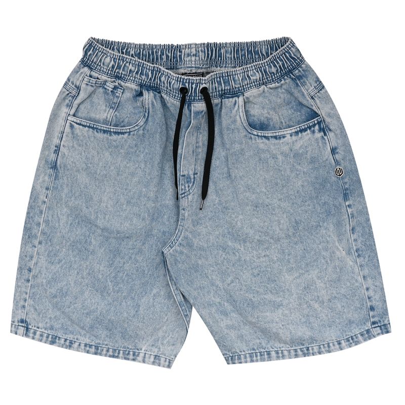 BERMUDA JEANS 5 POCKETS OVER ELASTICO JOHN ROGER - DELAVE MARMORE