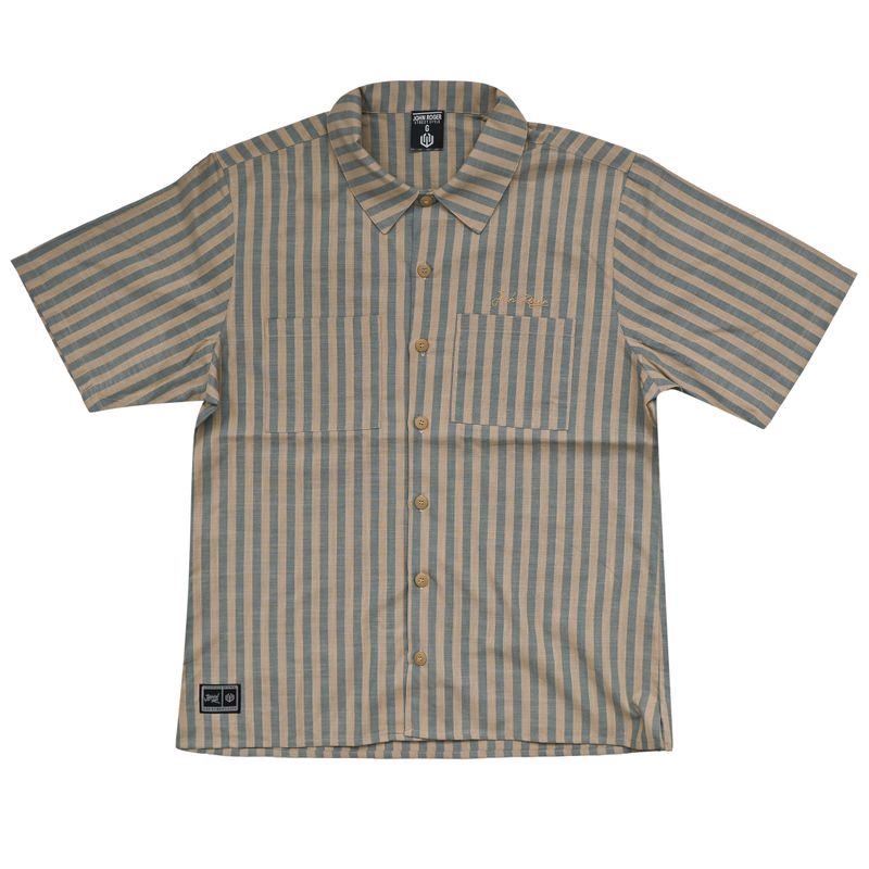 CAMISA OVER TRICOLINE JOHN ROGER - LISTRADO