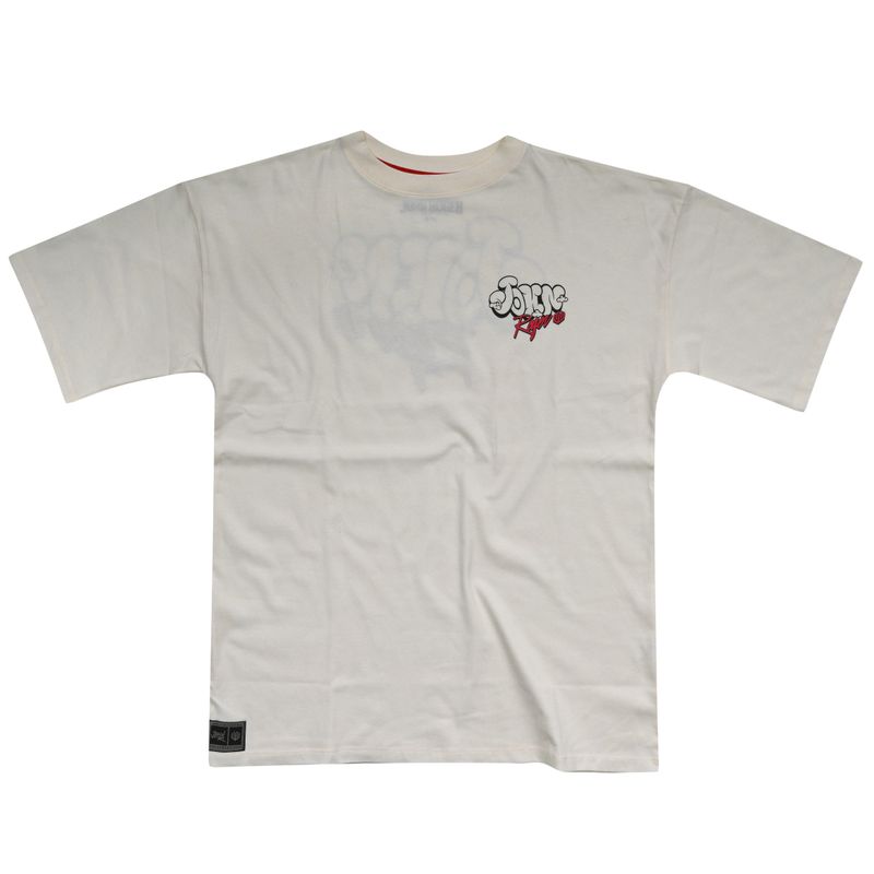 CAMISETA MALHÃO CLOUDS JOHN ROGER - OFF WHITE