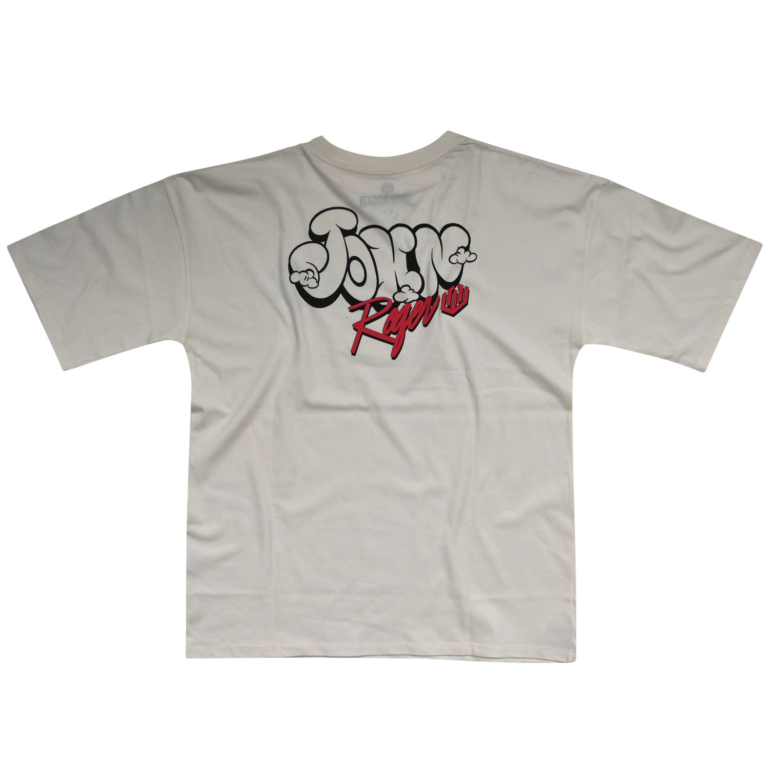 CAMISETA MALHÃO CLOUDS JOHN ROGER - OFF WHITE