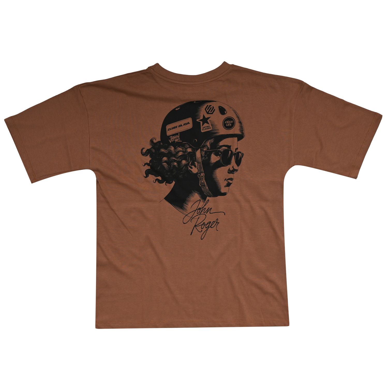 CAMISETA MALHÃO CLUBE DA RUA JOHN ROGER - MOUSSE